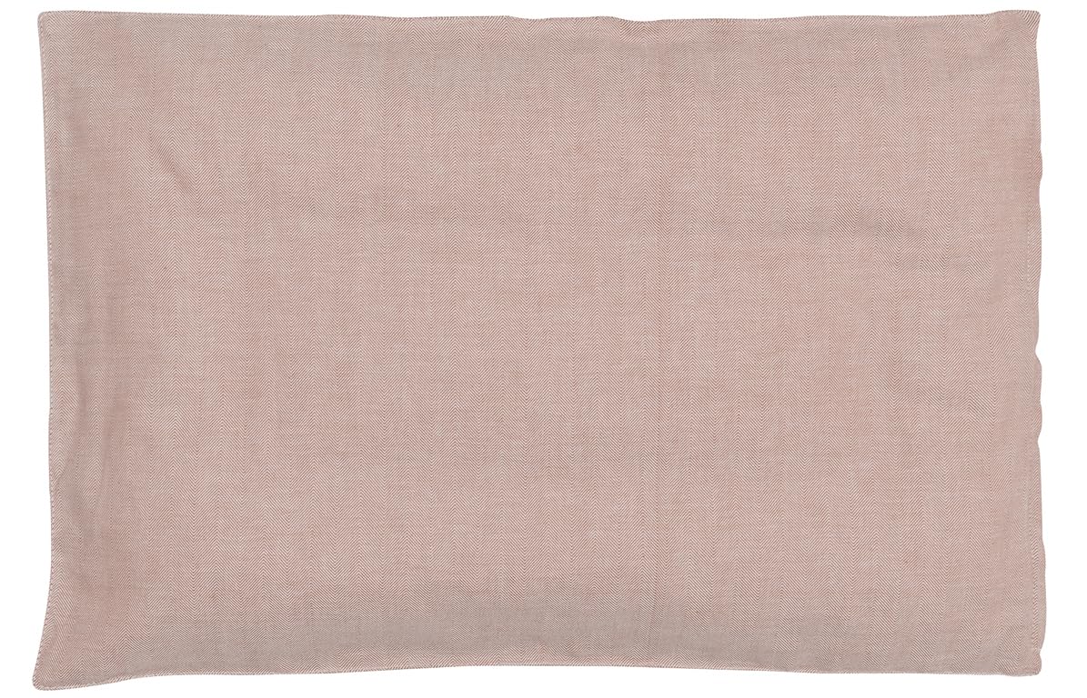 Kindsgut Linge de lit pour Enfants, 100% Coton, 135 x 100 cm avec Fermeture éclair, Respirant et Lavable à 40°, Rose foncé
