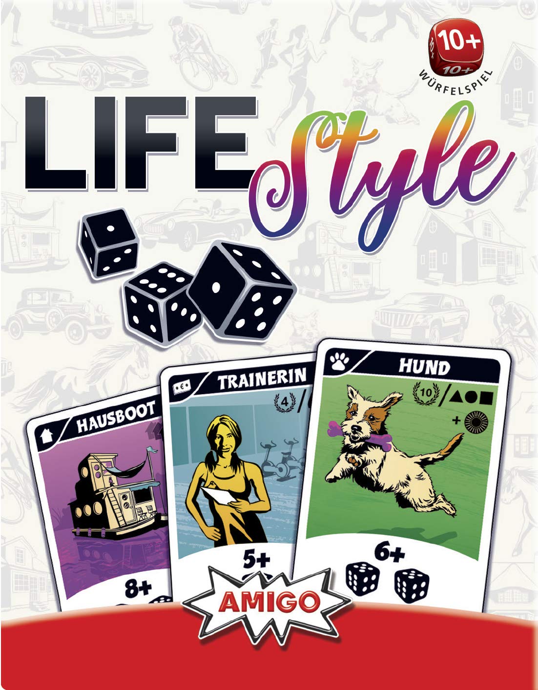 AMIGO Spiel + Freizeit 01856 Lifestyle, Multicoloured, 12.4 x 9.6 x 3 cm - Image 2