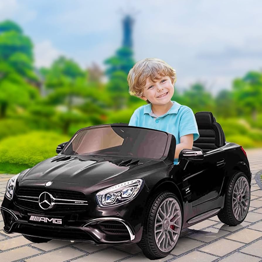 Amazon.co.jp: AVRCECI 子供用 車に乗る 2シート メルセデス