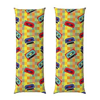 Amazon.com: Buewutiry 90s Audio Tape Body Pillow Cover