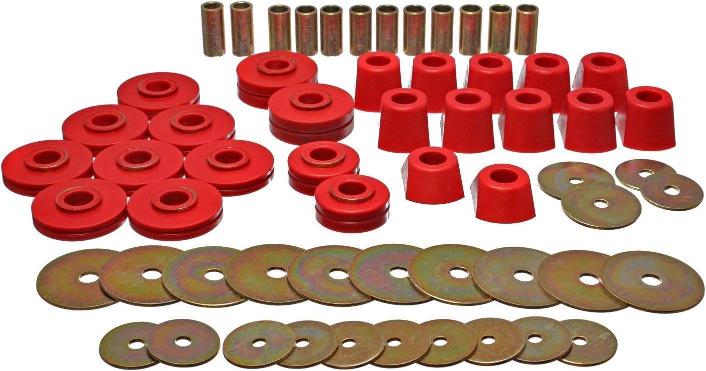 Energy Suspension 3.4110R Body Mount Set for GM Blazer 4WD