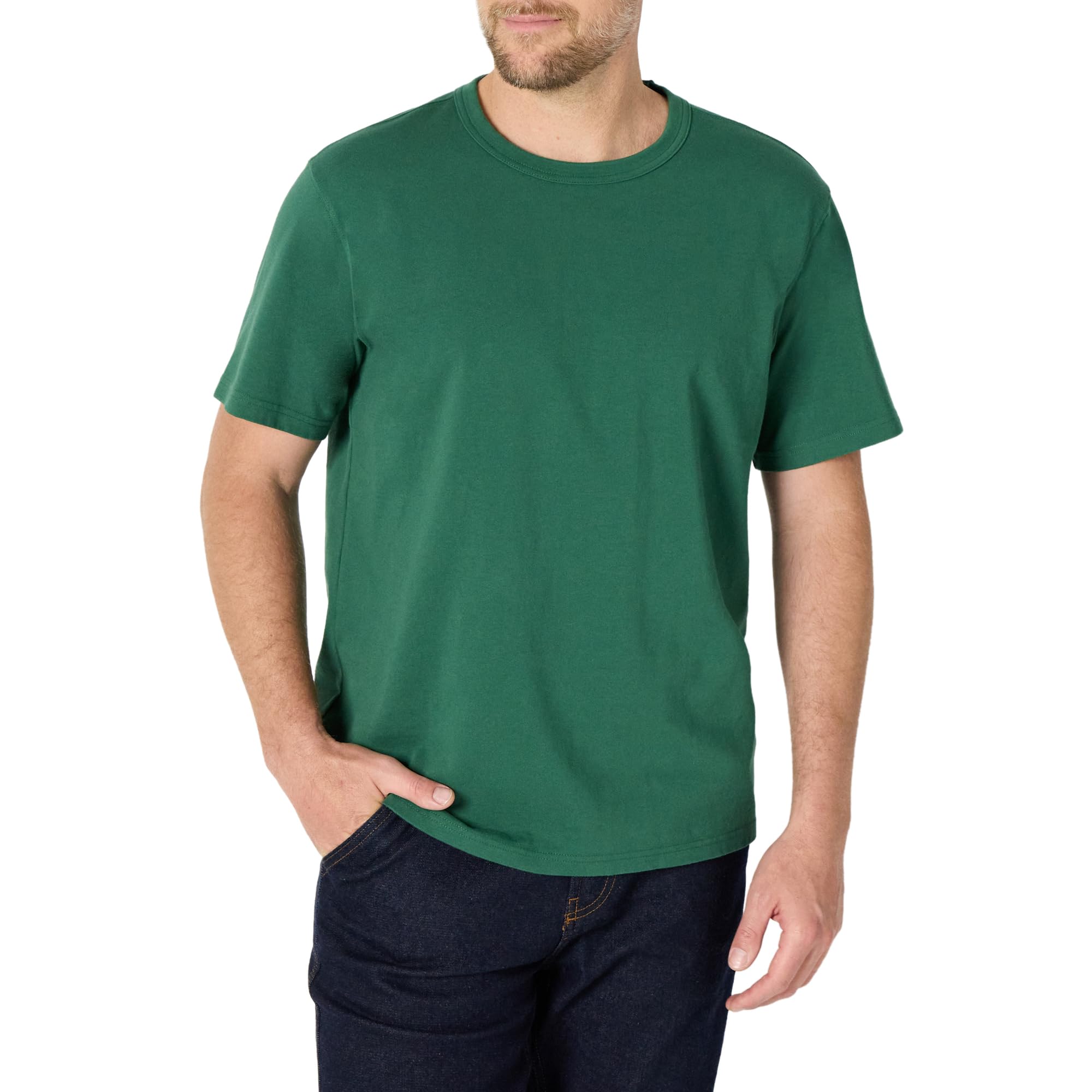 Amazon Essentials Herren T-Shirt Aus Schwerer Baumwolle Mit Lockerer Passform