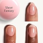 Crème de gel par essie vernis gel-comme pour ongles, jusqu'à 15 jours d'usure, non UV lampe, enlève comme le poli régulier, végétalien, l'ombre: pure fantaisie (rose), 13.5ml