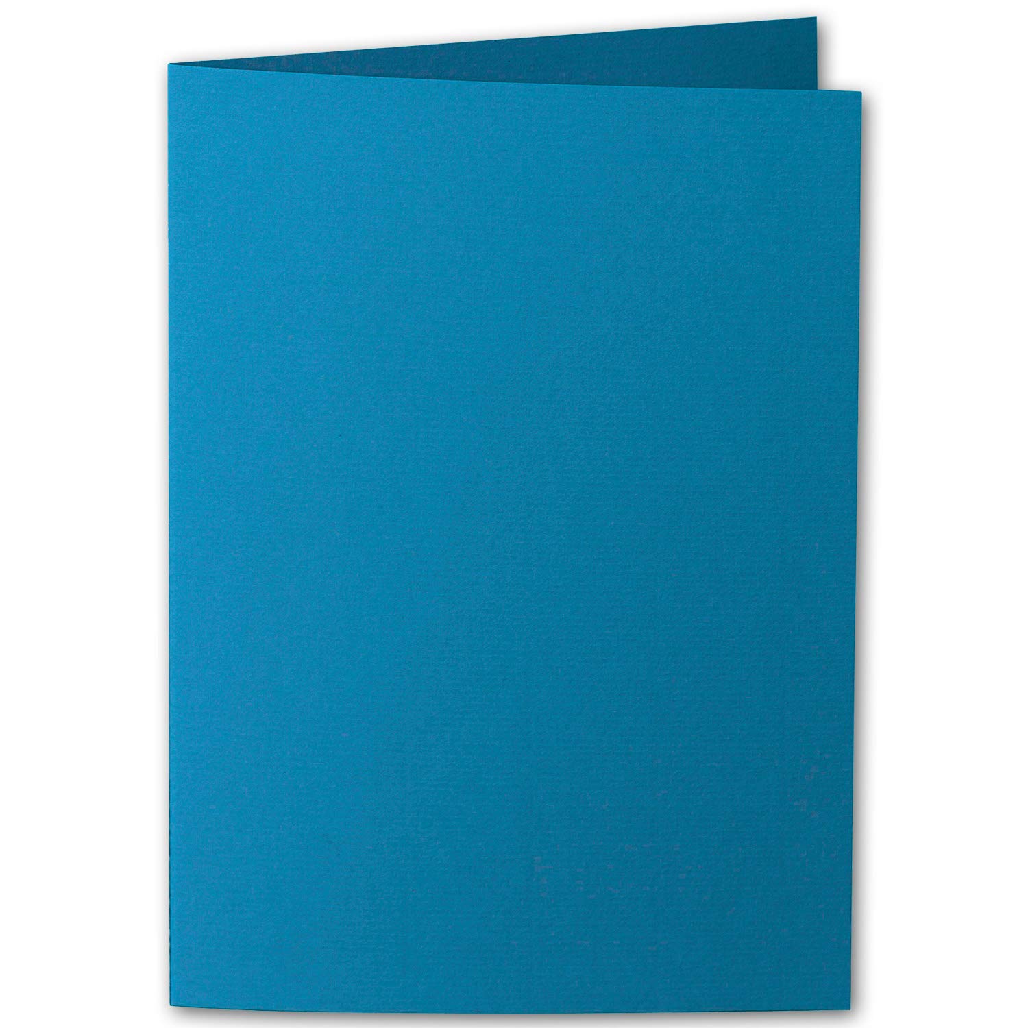 ARTOZ Set di 50 biglietti pieghevoli in formato DIN A5 con buste, colore petrolio (blu), 148 x 210 mm, con buste per lettere, 220 g/m²