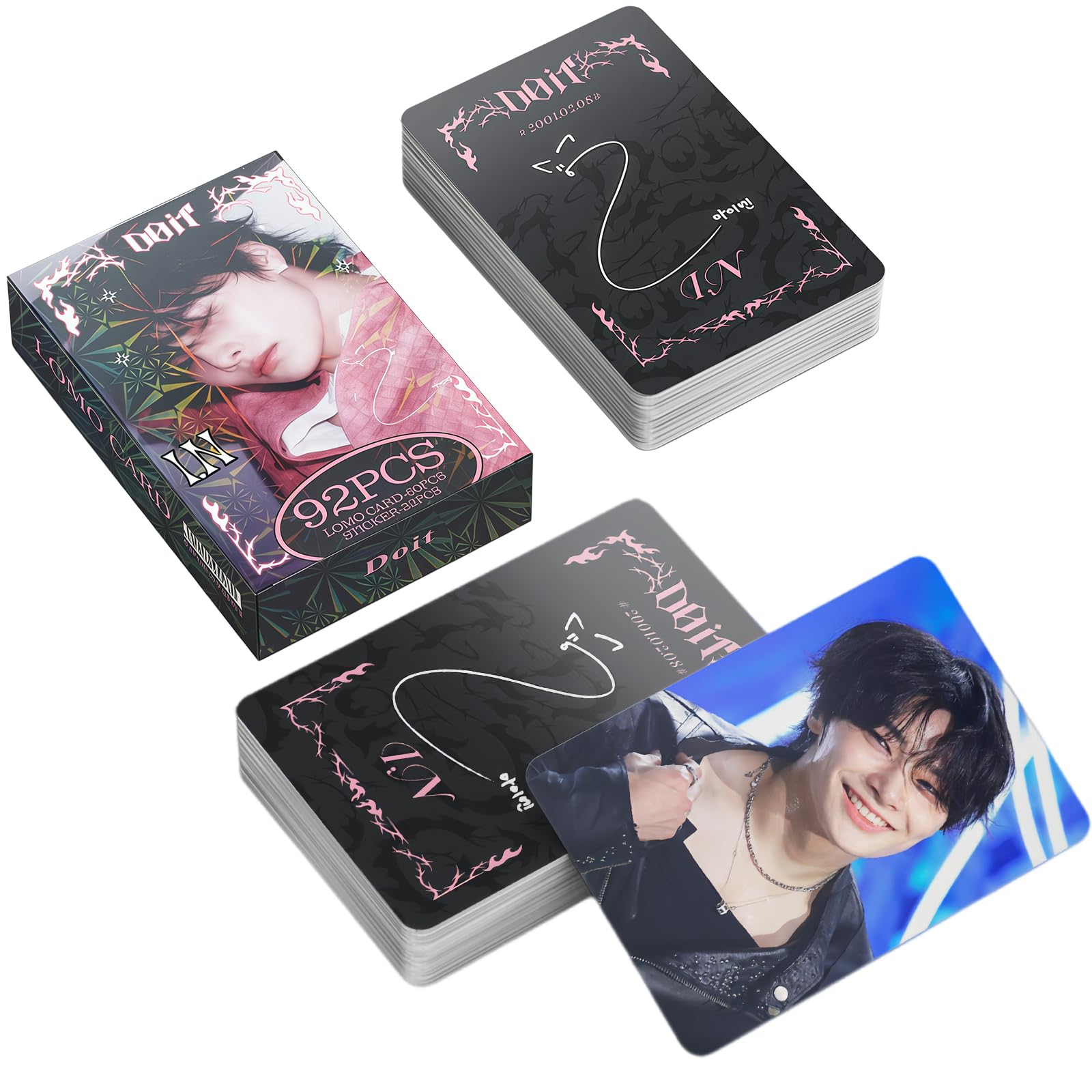 92 peças Stray Kids I.N Photocards DO IT Álbum em cartões de foto