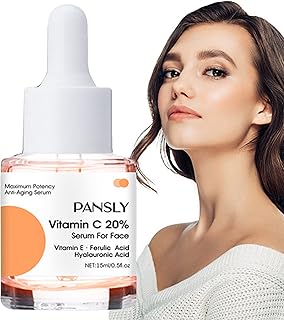 2 Pcs Essência Vitamina C - Essência clareamento orgânico vitamina C para rosto e olhos,Essência Nutritiva Melhora a Hiperpigmentação, Clareia, Hidrata a Pele do Rosto Baodan