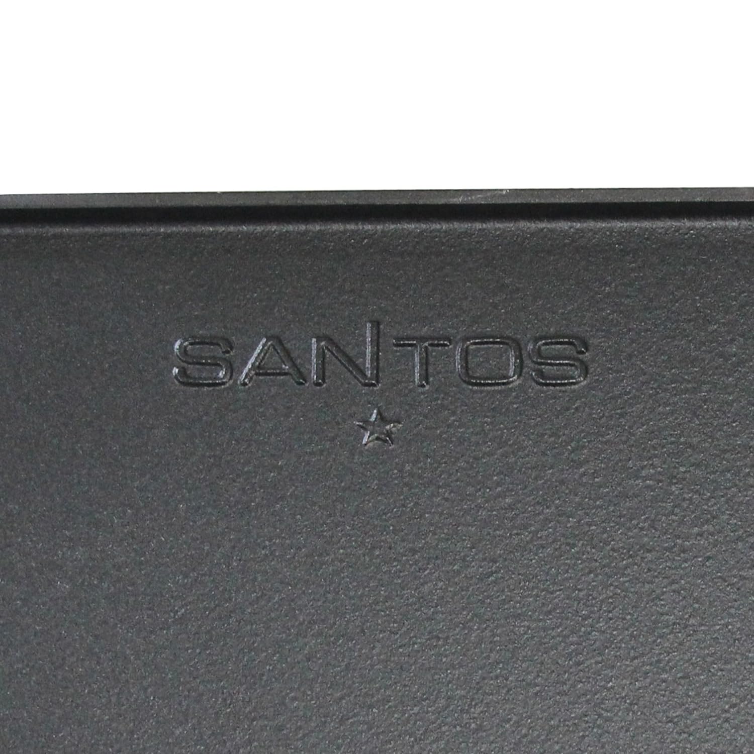 SANTOS Grillplatte/Grillplancha - Gusseisen Wendeplatte 45,1x29,5cm - 2 Seitig - Grill-Gussplatte - Guss-Plancha für verschiedene Napoleon Gasgrills