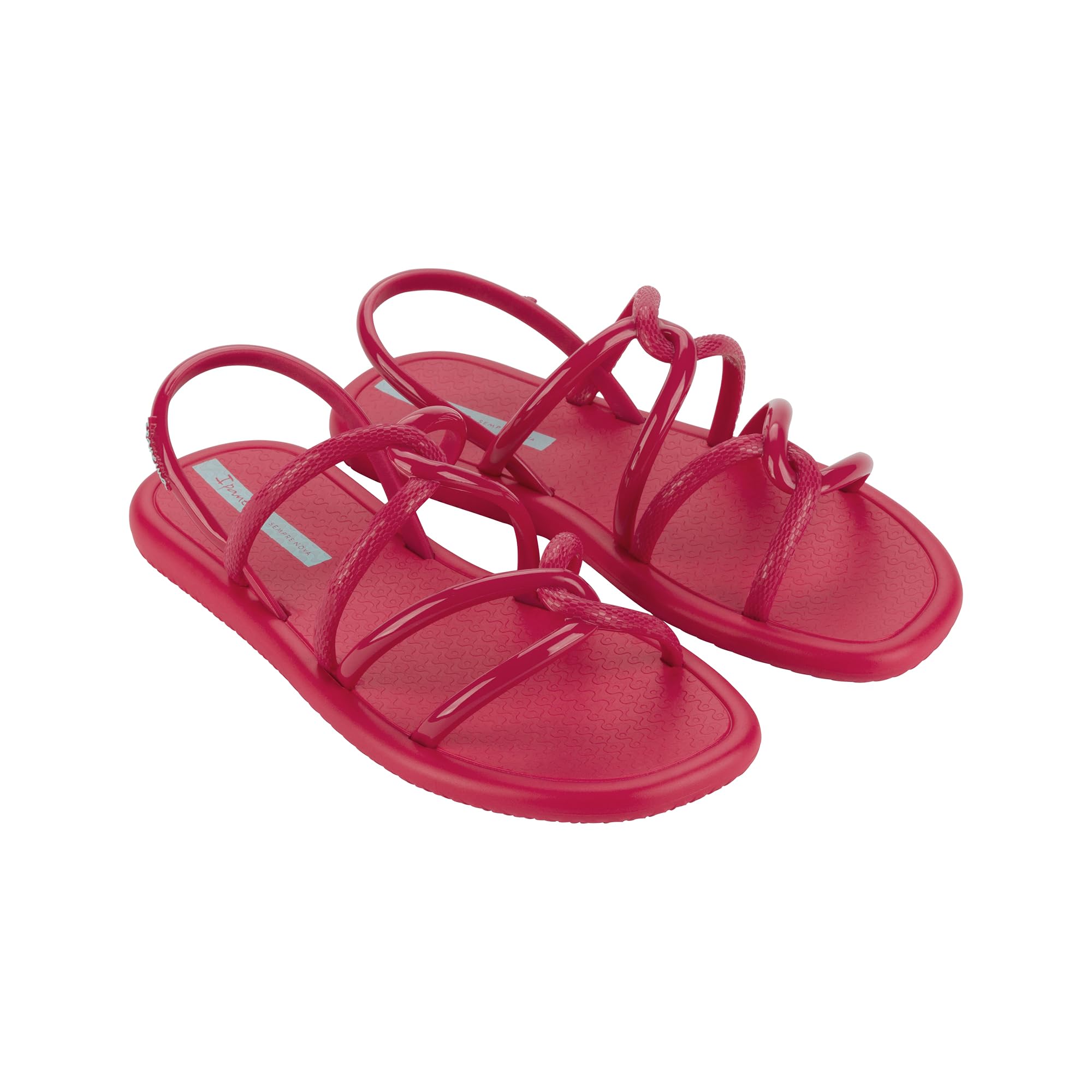 Ipanema MEU SOL SANDAL AD TOE SEPARATOR, Dark Pink Green, 8 UK