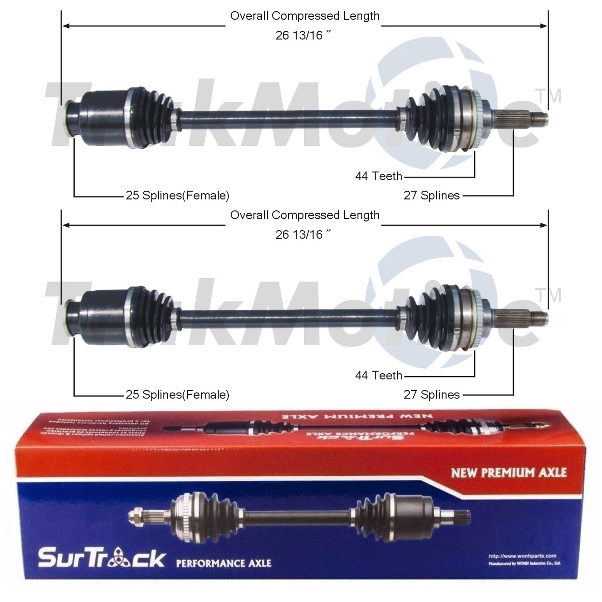 Cardan Avant Droit Pair Of Front CV Axles For Subaru Legacy, Outback & More  - Left & Right With 1-Year Warranty Headlights For Subaru Outback