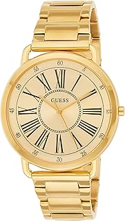 Guess Kennedy - Reloj analógico para Mujer con Correa de Acero Inoxidable