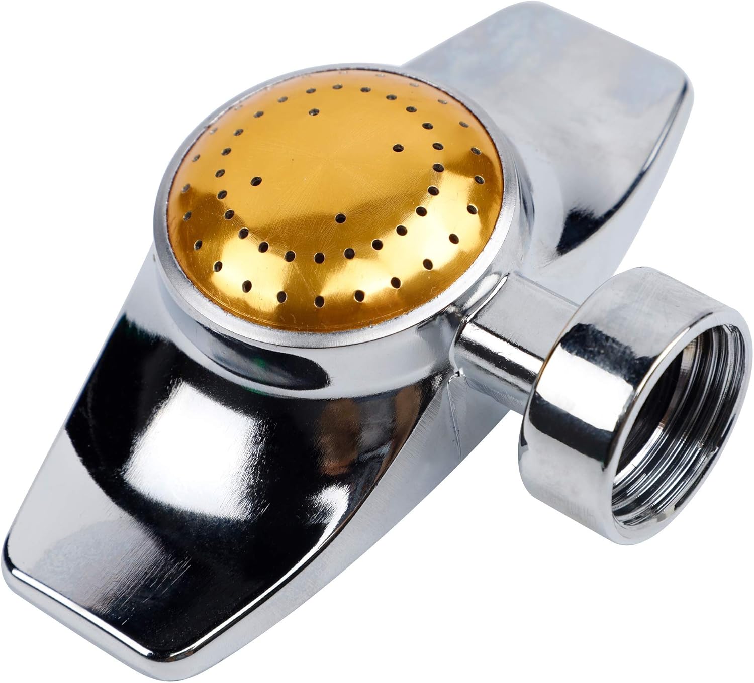 Twinkle Star 2 Pack Metal Spot Sprinkler, 360 Degree Square Circle Pattern Sprinkler with Gentle Water Flow, Hose Sprinklers Coverage Area Up to 30FT for Small Area Yard Lawn Garden Watering