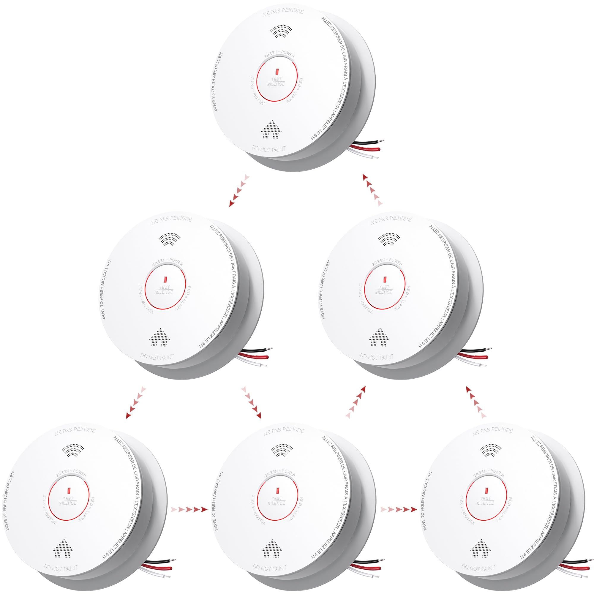 Siterwell 2-in-1 Carbon Monoxide & Smoke Detector Combo -7