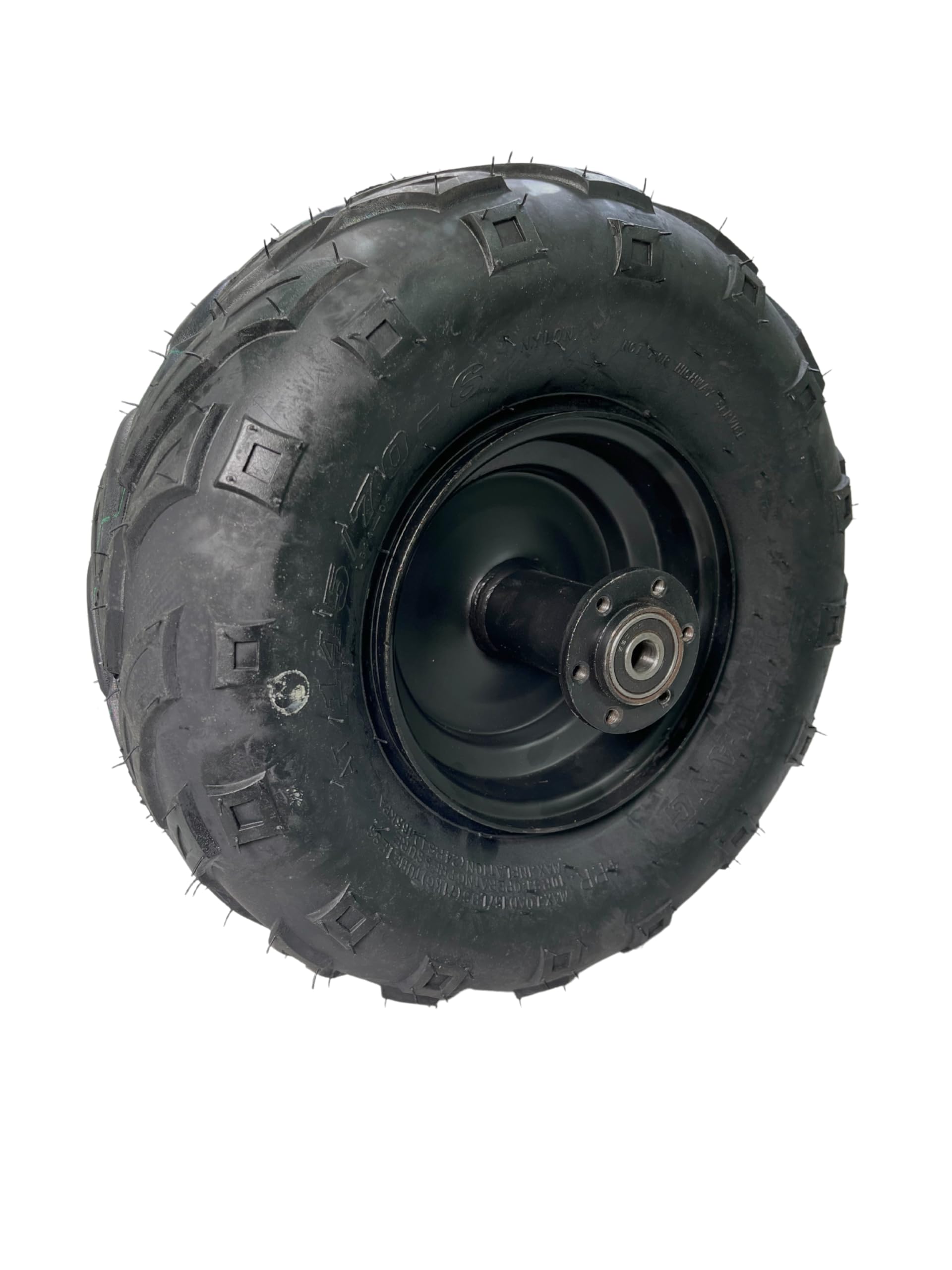 AlveyTech Rear Wheel Assembly for the Monster Moto/Mega Moto Classic 80cc  (MM-B80), Classic 105cc (MM-B105), Classic 1000w (MM-E1000) Mini Bikes