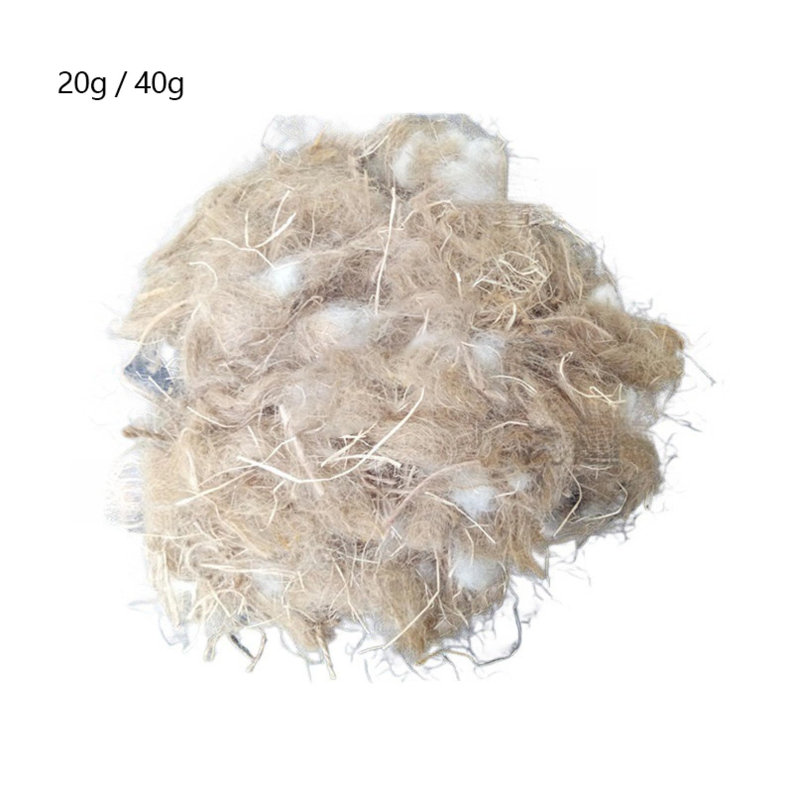 PetPhindU Mixing Bird Nesting Materials for Bird,Bird Nesting Material for Budgie,Parrot,Finche,Canaries,Other Birds Nests Bedding Hummingbird Nesting Material for Cage (Small,Khaki)
