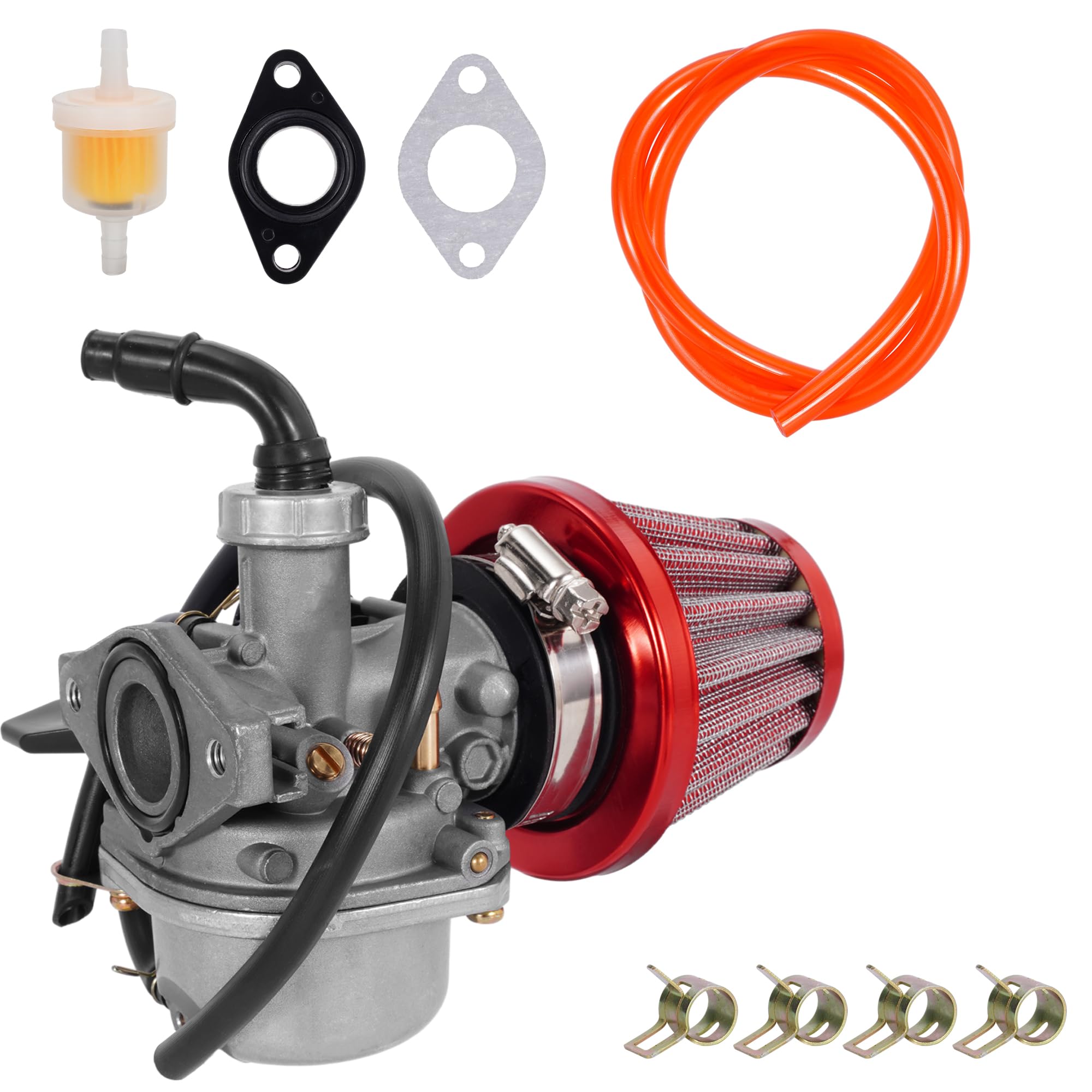 PZ19 Vergaser Für ATV & Dirt Bikes - Passt Für 50cc Bis 125cc, Inkl. Luftfilter