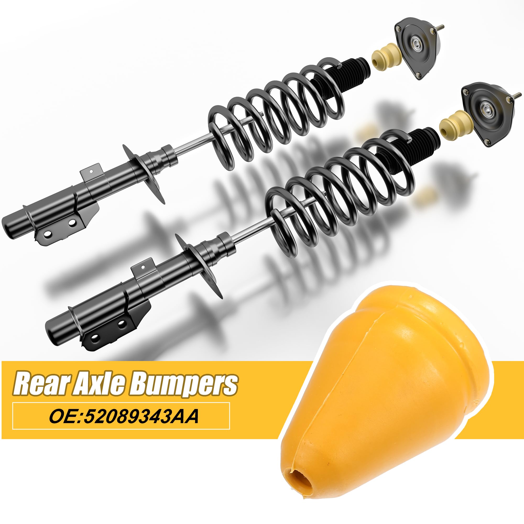 Amazon.com: uxcell 52089343AA Rear Jounce Bumpers Stop for Jeep