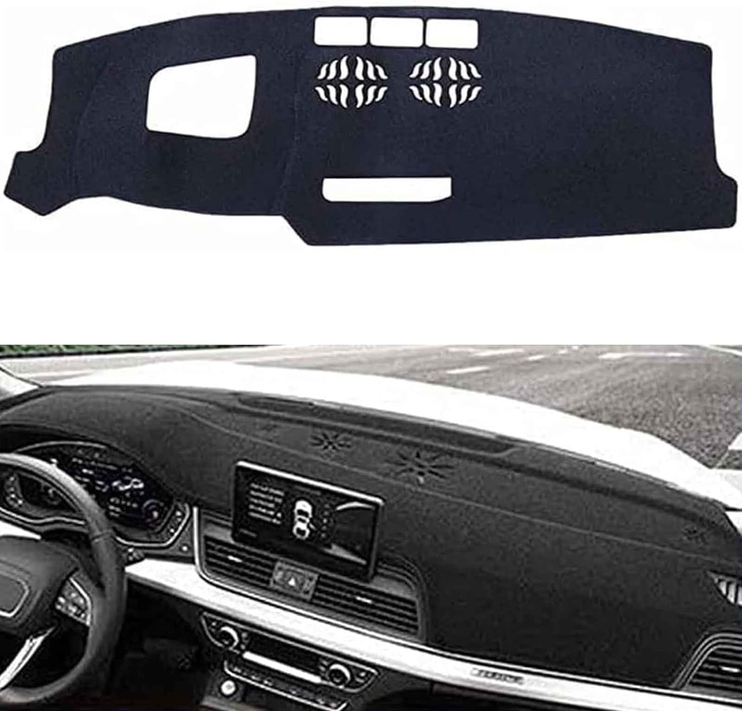 DdaiXQ Car Dashboard Mat For Mazda CX-8 2017 2018 2019 2020, Anti Slip Anti Glare Dustproof Dashboard Cover Pad Protector Dash Cover Sunshade Dashmat