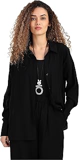 قميص استرخاء عصري بكتف منسدل للنساء من كارينا (عبوة من قطعة واحدة)