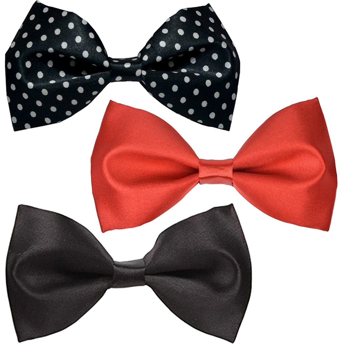 Sunshoppingmen's multi coloured bow tie pack of three (KUYT-76)