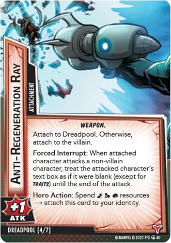 Miniatura 5 de Marvel Champions The Card Game Deadpool EXPANDED HERO PACK  Juego de estrategia de superhéroes, juego cooperativo para niños y adultos, a partir de