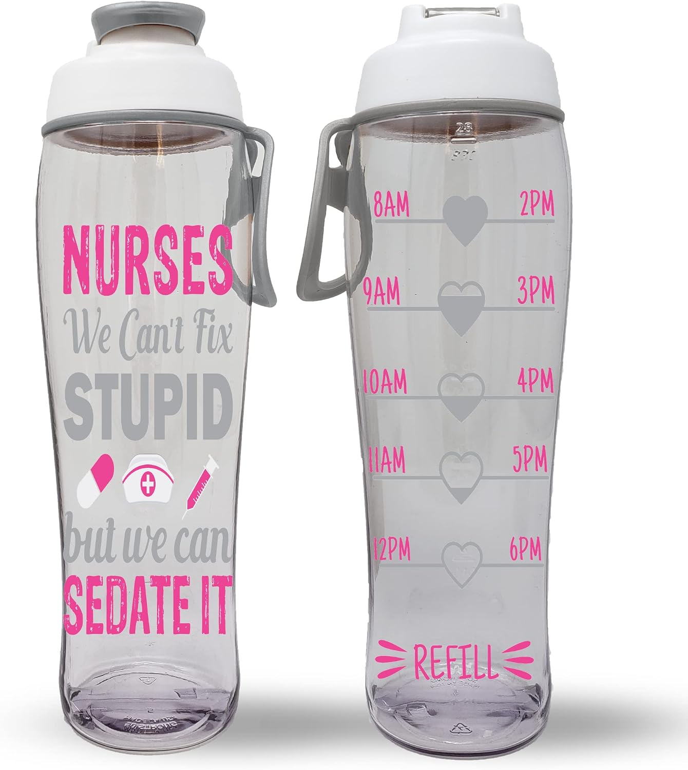 Nurse Gifts for Women | Nurse Water Bottle | 30oz BPA-Free Reusable Water Bottles w/ Carry Loop & Chug Cap | Nurse Gift | Great for RN, ER Nurse, LPN, Nurse Appreciation Week, Birthday, & Christmas