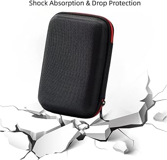 EVA Hard Case for GL.iNet GL-MT3600BE (Beryl 7) Travel Router | Portable Beryl 7 Router Carrying Case with Lanyard, Drop-Proof and Wear-Resistant