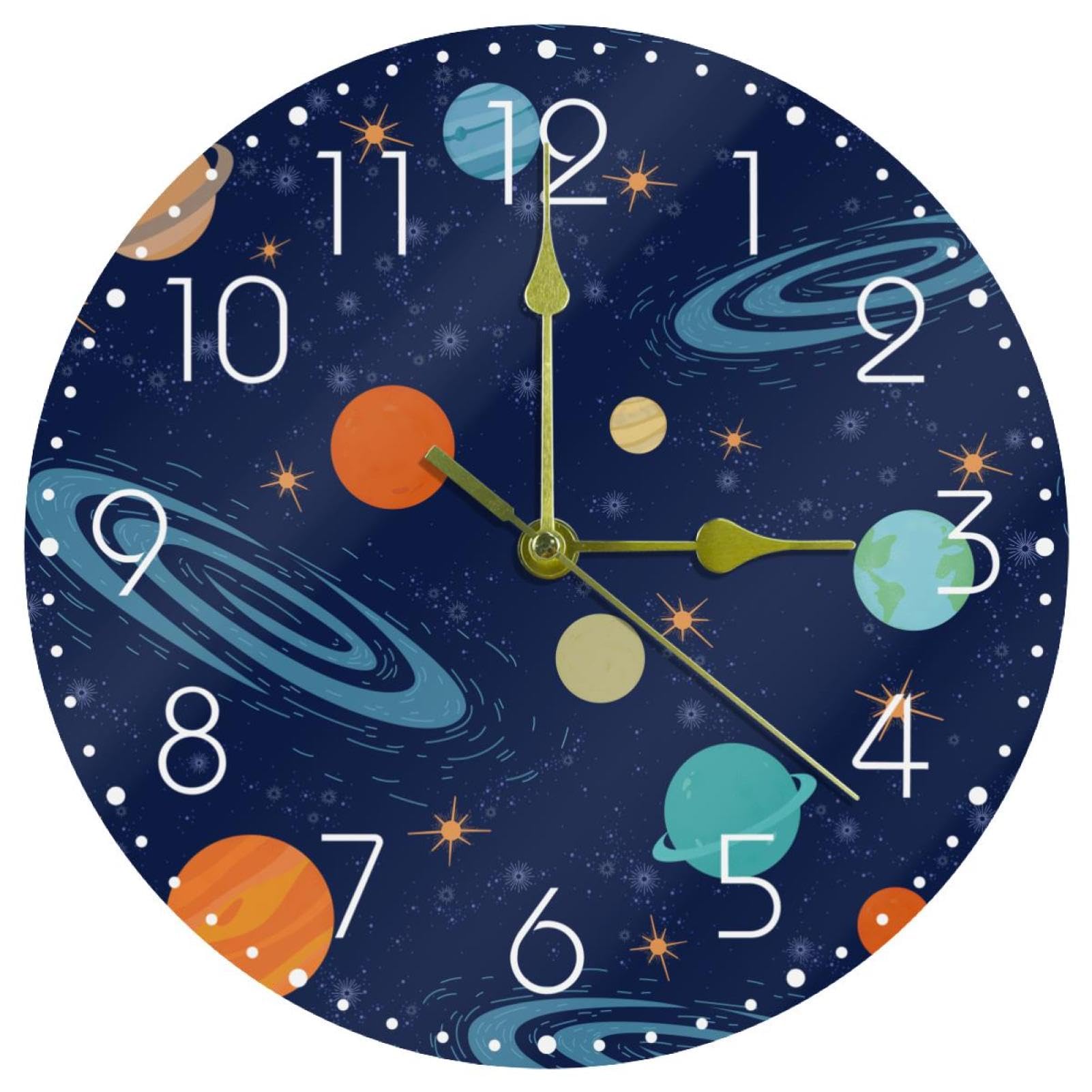 Horloge murale silencieuse pour chambre : fini le tic-tac nocturne