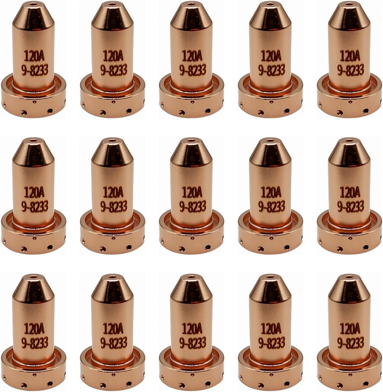 15Pcs 9-8233 Nozzle 120A Fit for Thermal Dynamics SL60/SL100 Plasma Cutting Torch Consumables