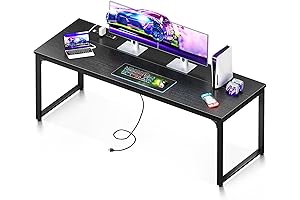 Coleshome Wide and Durable 71 Inch Computer Desk: The Ultimate Workstation