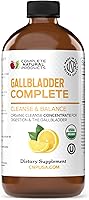 Vista 1 de Gallbladder Complete 16oz Suplemento de fórmula líquida orgánica natural para limpieza, apoyo y lodos para hinchazón, indigestión