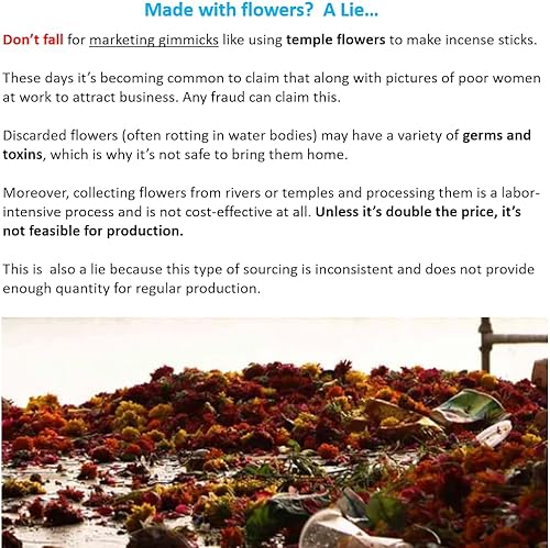 Miniatura 7 de Aroma Valley Paquete variado de varillas de incienso Masala tradicional, 12 aromas x 0.35 oz cada uno, incienso Masala hecho a mano, listo para