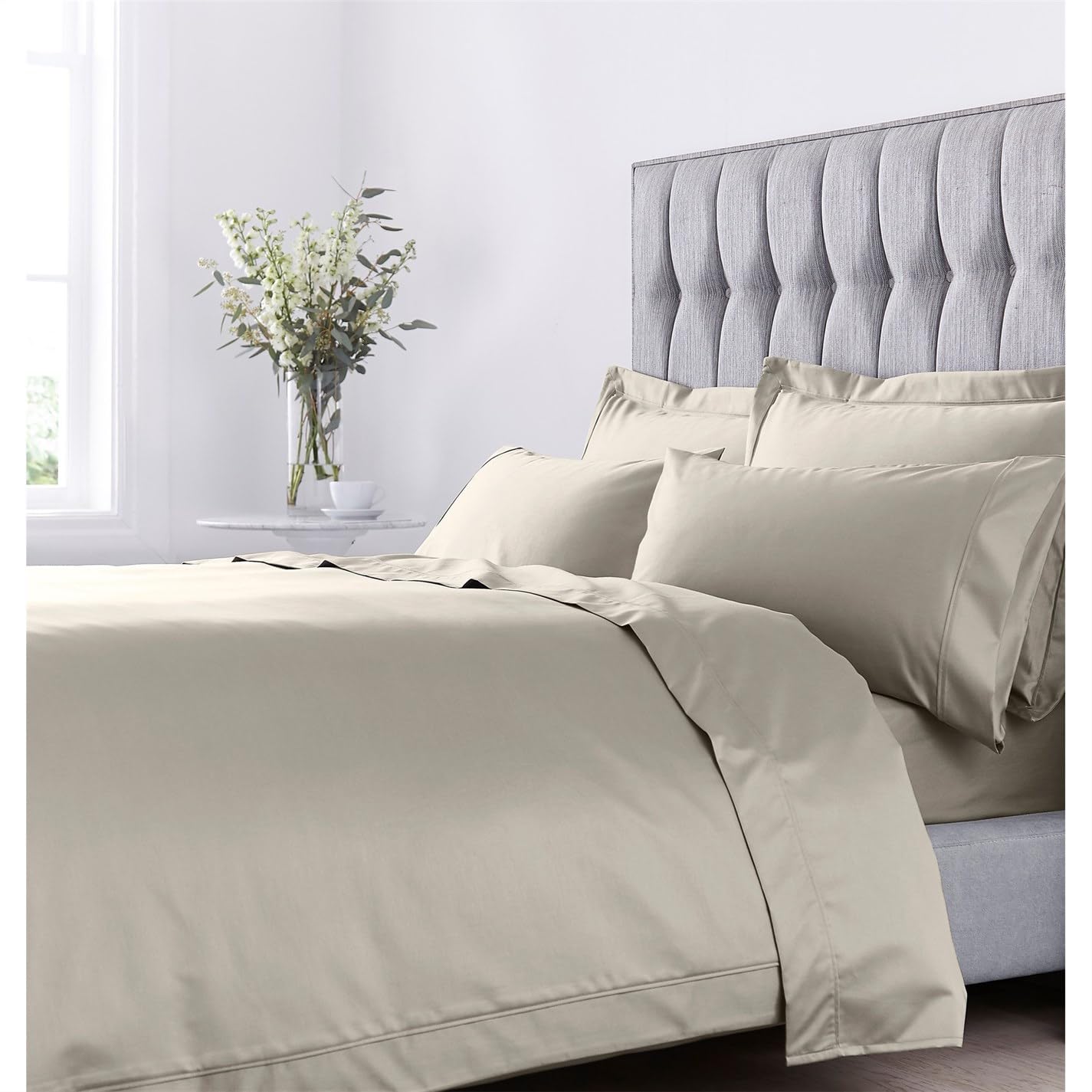 Hotel Collection 1000TC Egyptian Cotton Standard Taupe One Size