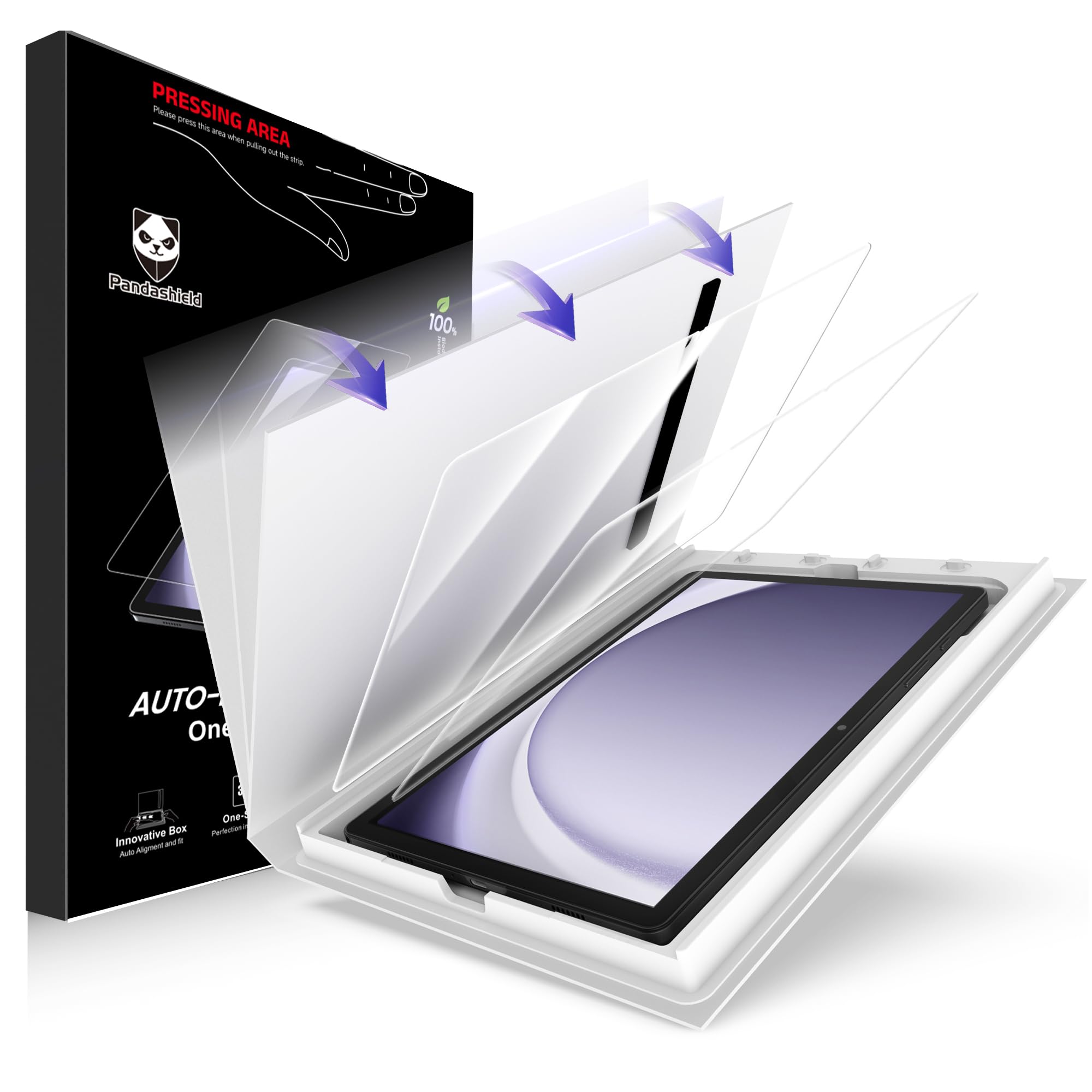 PandaShield 2-Pack Screen Protector for Samsung Galaxy Tab A11+/A9+ 11-inch