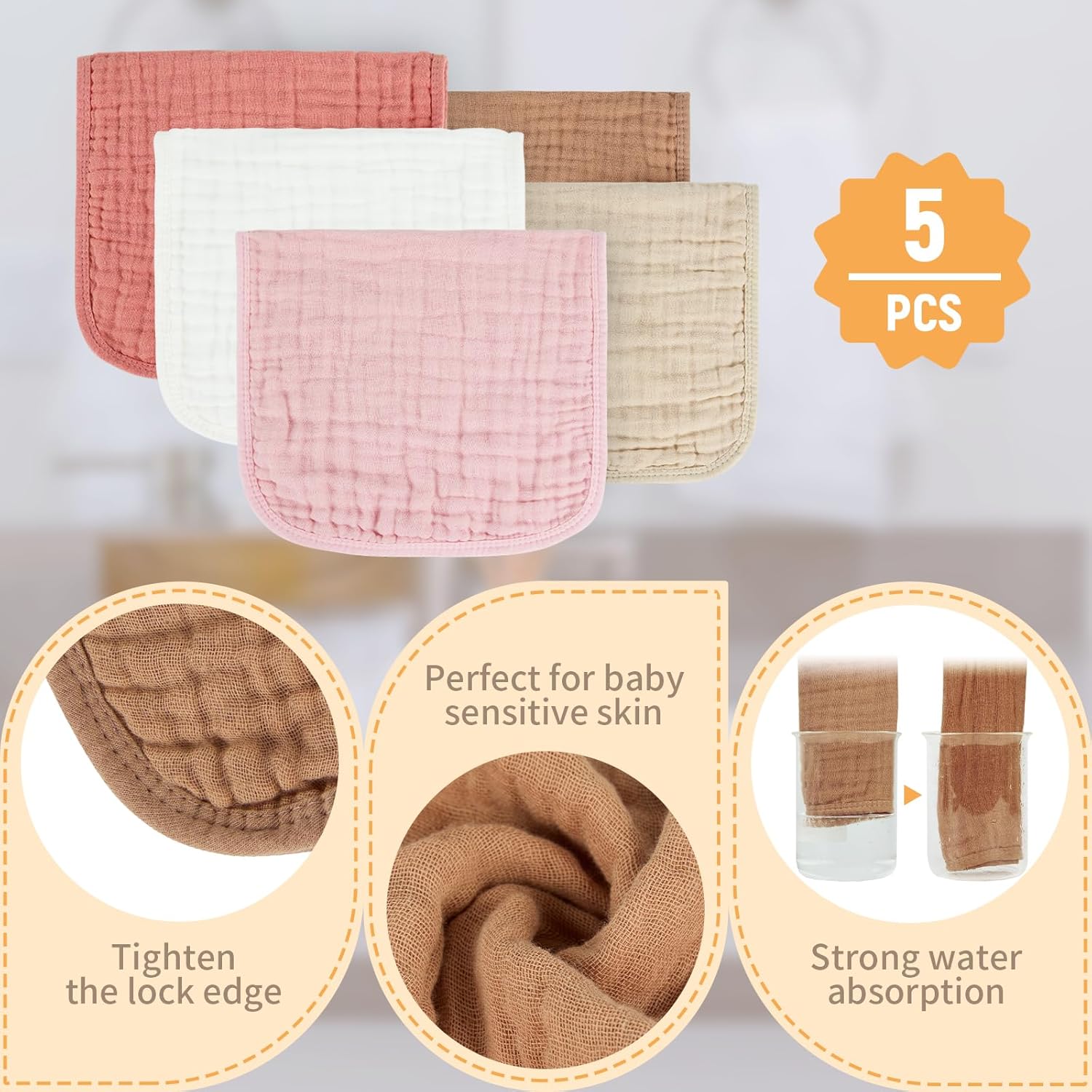 Soft and Stylish: Review of Baby Burp Cloths for Newborns