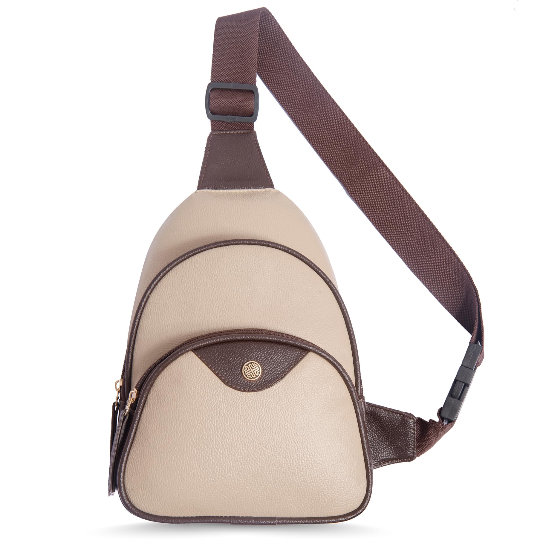 sacci mucci Metromucci Fanny Sling Backpack, Faux Leather, adjustable Strap, Crossbody Daypack-picture-52