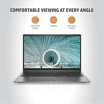 HP Zbook - Windows 10 Home Intel i5 15 inches (39.6 cm) FHD