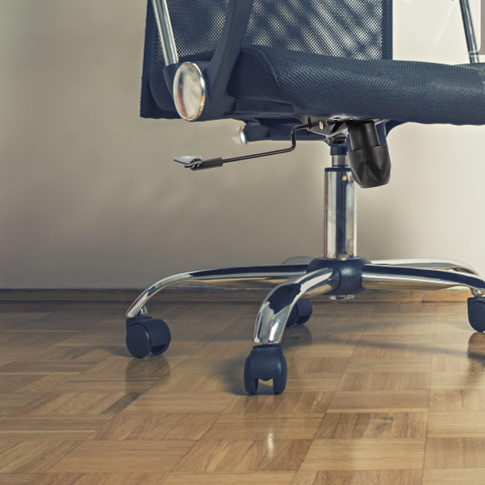 Base Giratoria Metálica para Silla de Oficina Accesorio de Repuesto Mecanismo Ajustable de Inclinación Compatible Sillas Medianas Adecuado para Oficina y Escritorio Pieza de