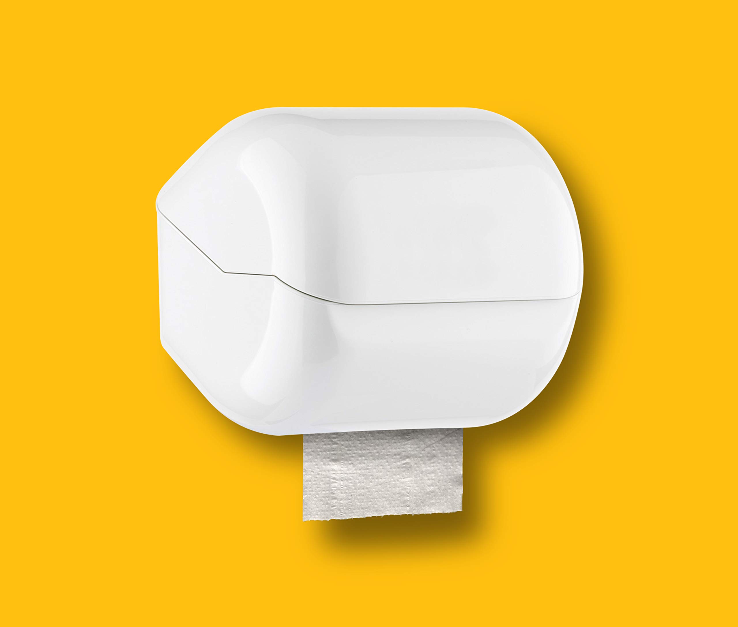 AmazonCommercial Papier Toilette, 2 Plis Recyclé, Désencré, 40 Rouleaux (4 Paquets de 10), 390 Feuilles par Rouleau, Dimensions des Feuilles : 11,5cm x 9,7cm, Compatible avec les Distributeurs T4/T6
