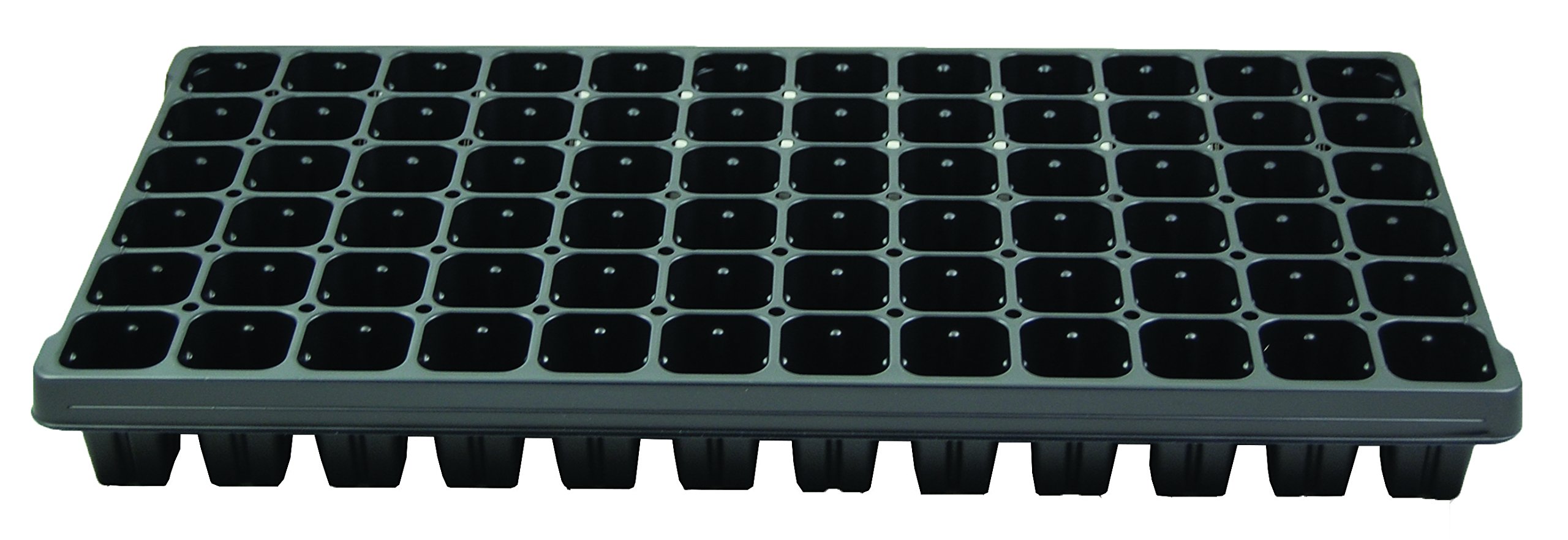 Grower's Solution 72 Cell Vented Plug Tray - Propagation/Seed Starting Tray - 100 Trays