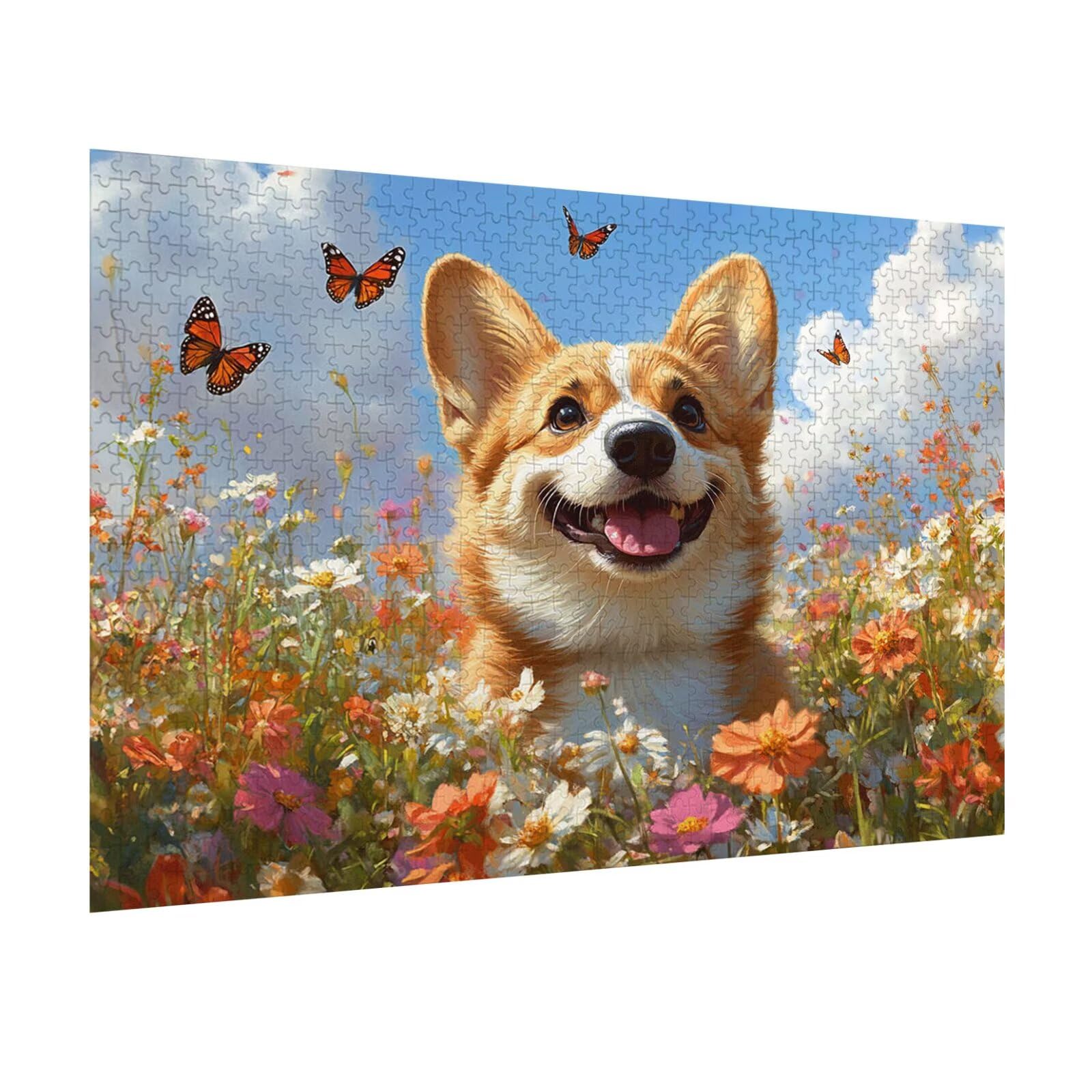 Puzzle 4000 Pezzi primavera Puzzle Classici per Gioco Familiare, n-71 | Impossibile Puzzles, Intrattenimento Creativo, Rilassamento e Intelligence, Regalo per Amore e Amico, Decorazioni Casa, cane