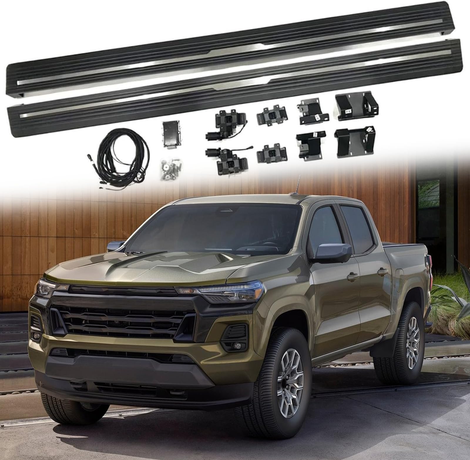 Deployable Electric Running Board Side Step Fit for 2023 2024 2025 Chevrolet Colorado