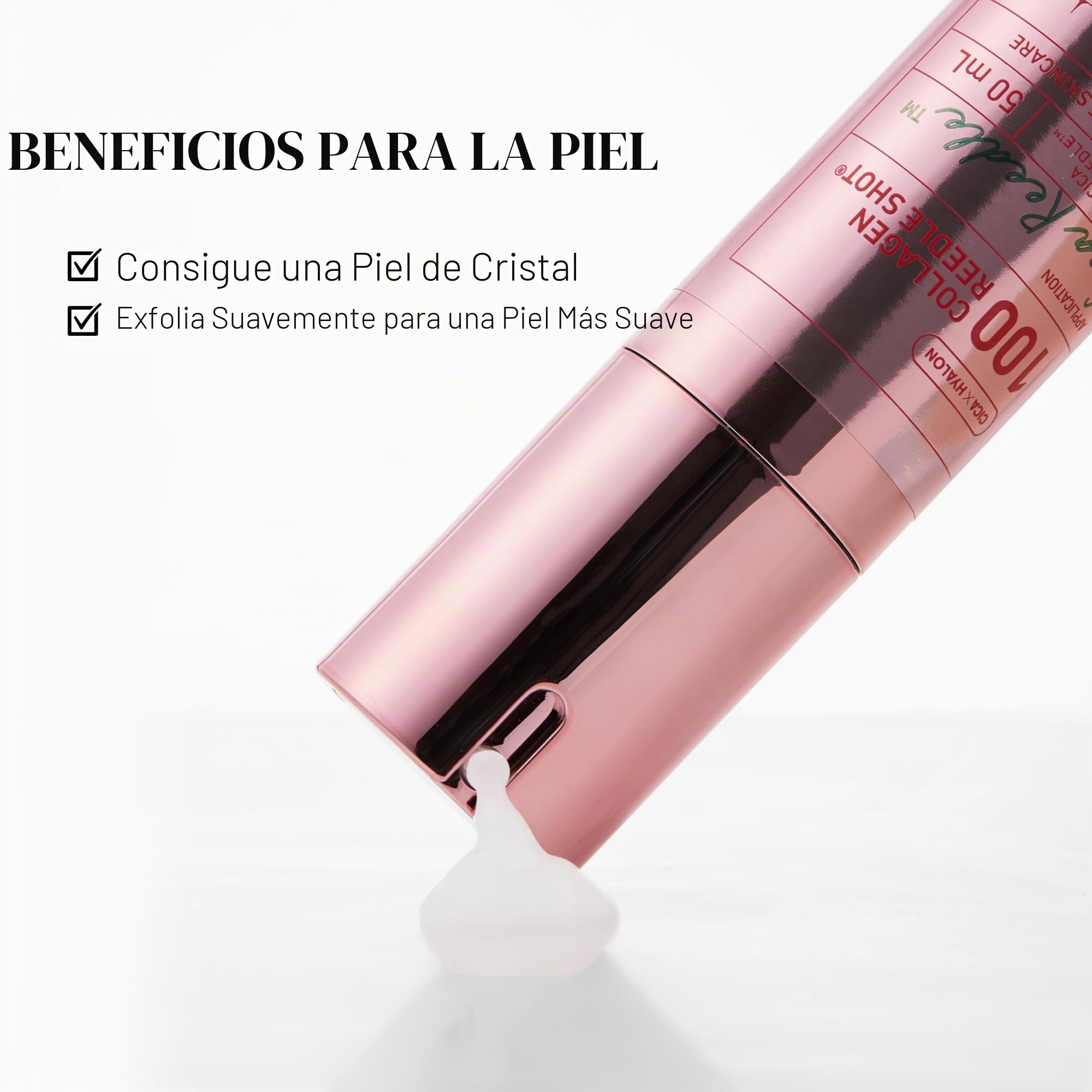 VT COSMETICS Sérum Collagen Reedle Shot 300 50ml con CICA REEDLE Microaguglie Triple Ácido Hialurónico, Complejo CICAHYALON para rostro, antiarrugas y reafirmante