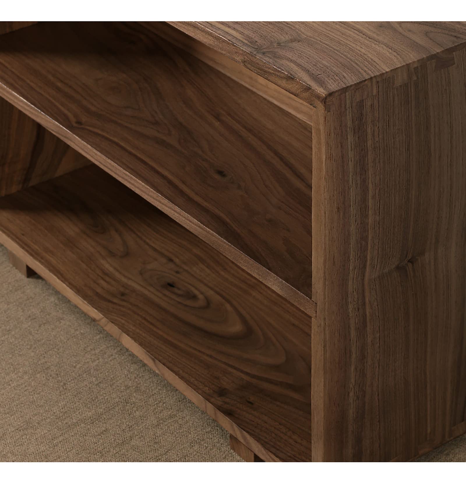 ルーシーズバスケット　CDキャビネット Woody Prime Cherry 回転式サイドキャビネット | 回転機能で高級感と