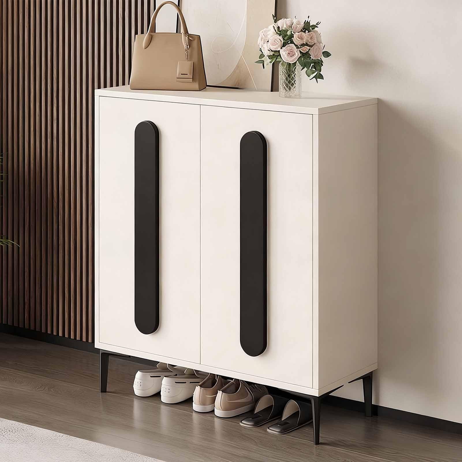 Meuble à chaussures anti-poussière pour éliminer le désordre de l'entrée