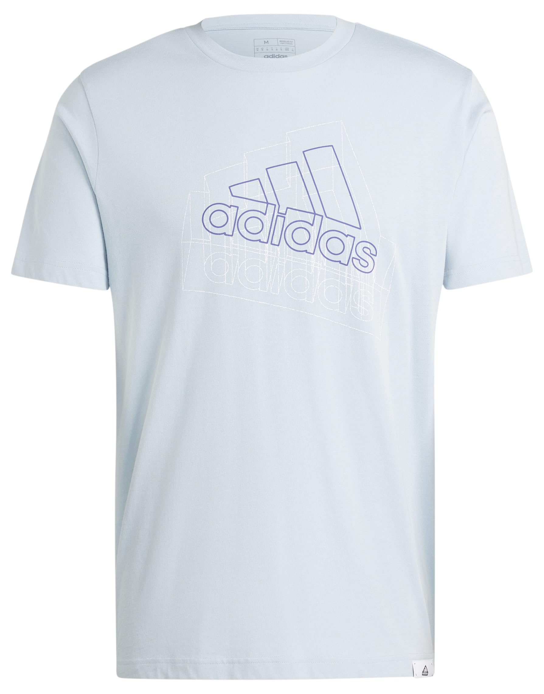 adidas Herren Tech Bos Graphic Tee Kurzarm-Grafik-T-Shirt (1er Pack)
