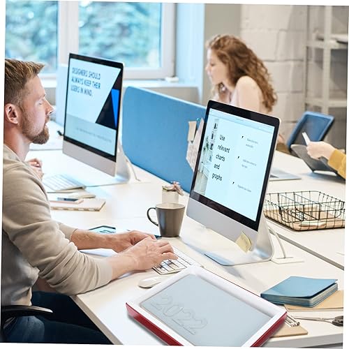 Miniatura 3 de Tofficu 2 piezas 2022 Agenda Agenda Cuaderno 2022 Agenda Agenda 2022 Planificador de gestión del tiempo Calendario semanal Diario de lista de tareas