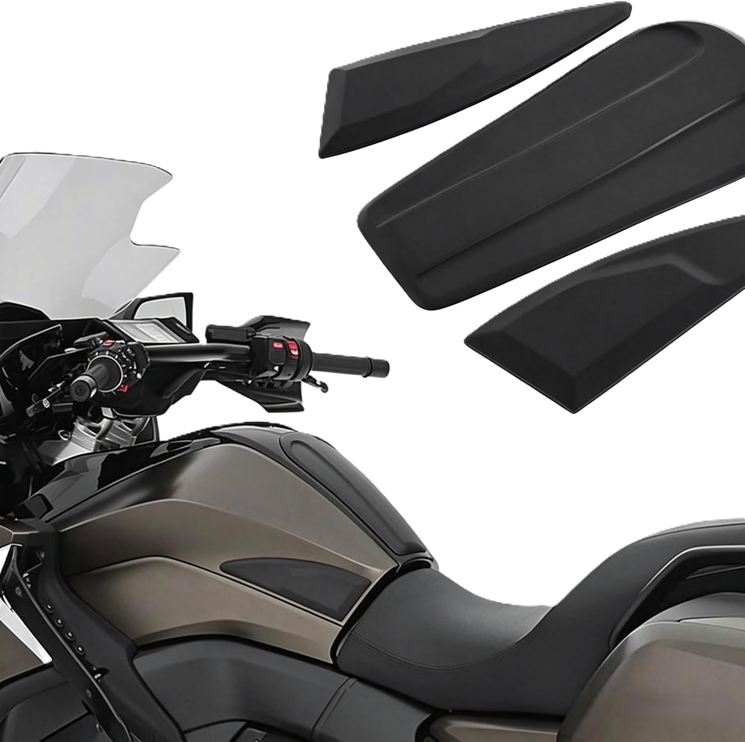 Motorcycle Fuel Tank Pad for K1600B K1600GT K1600GTL Anti-Slip Gas Tank Protector Knee Grip Traction Pad