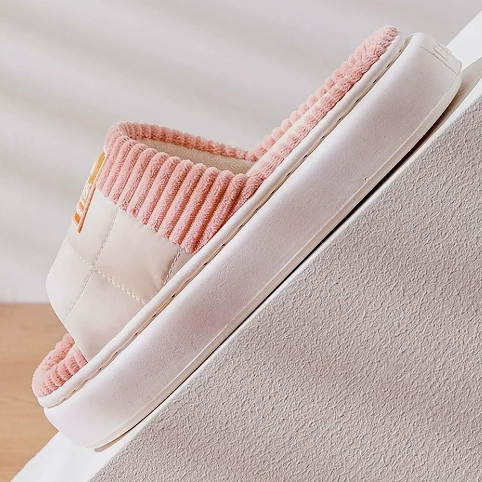 Pantuflas de verano para mujer, pantuflas de plataforma, slides de algodón, pantuflas de lino, sandalias antideslizantes para casa, sandalias peep toe, zapatillas, pantuflas de fieltro, zapatillas