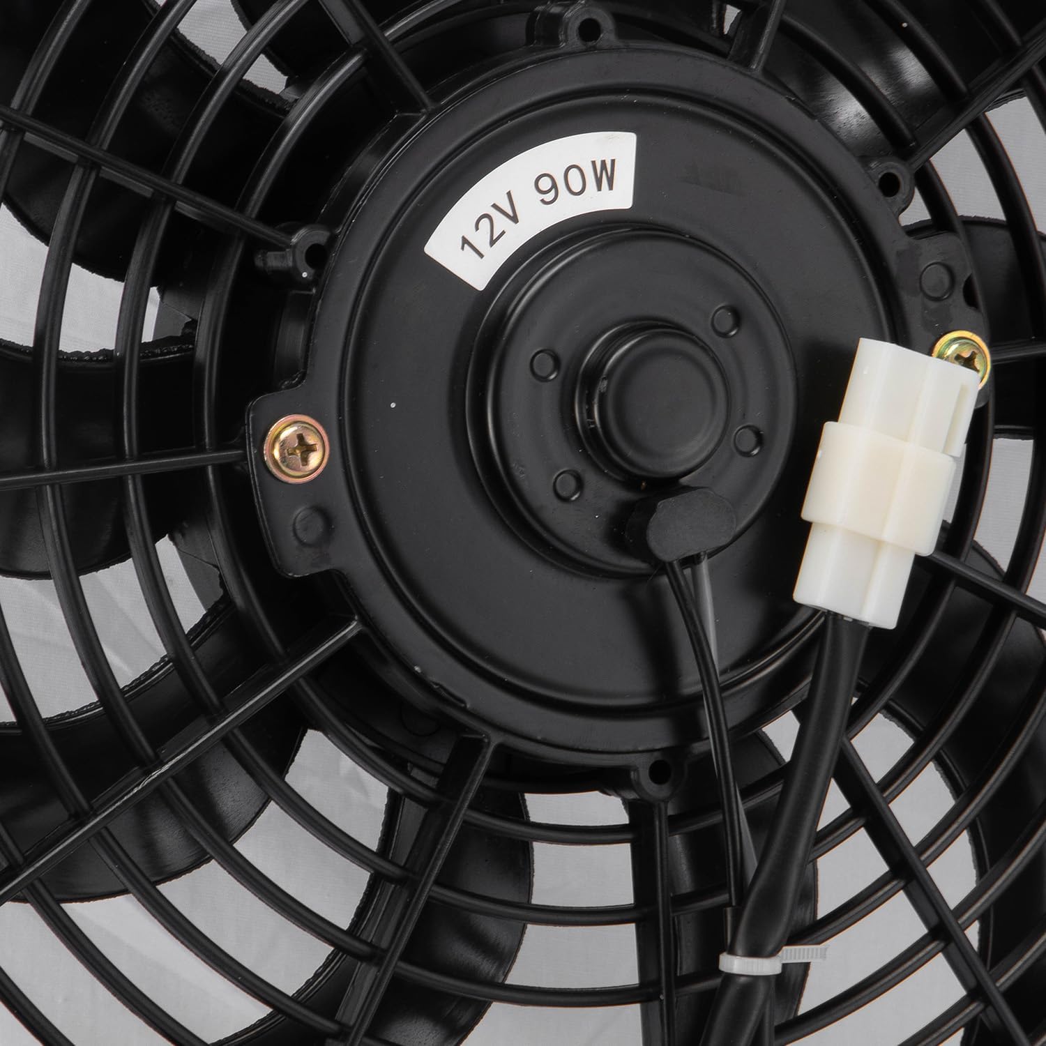 Aluminum Radiator Shroud Fan Kit Replacement for 1973-1976 Chevy Corvette C3 5.7L 7.4L V8, Automotive Replacement Radiators Car Radiator