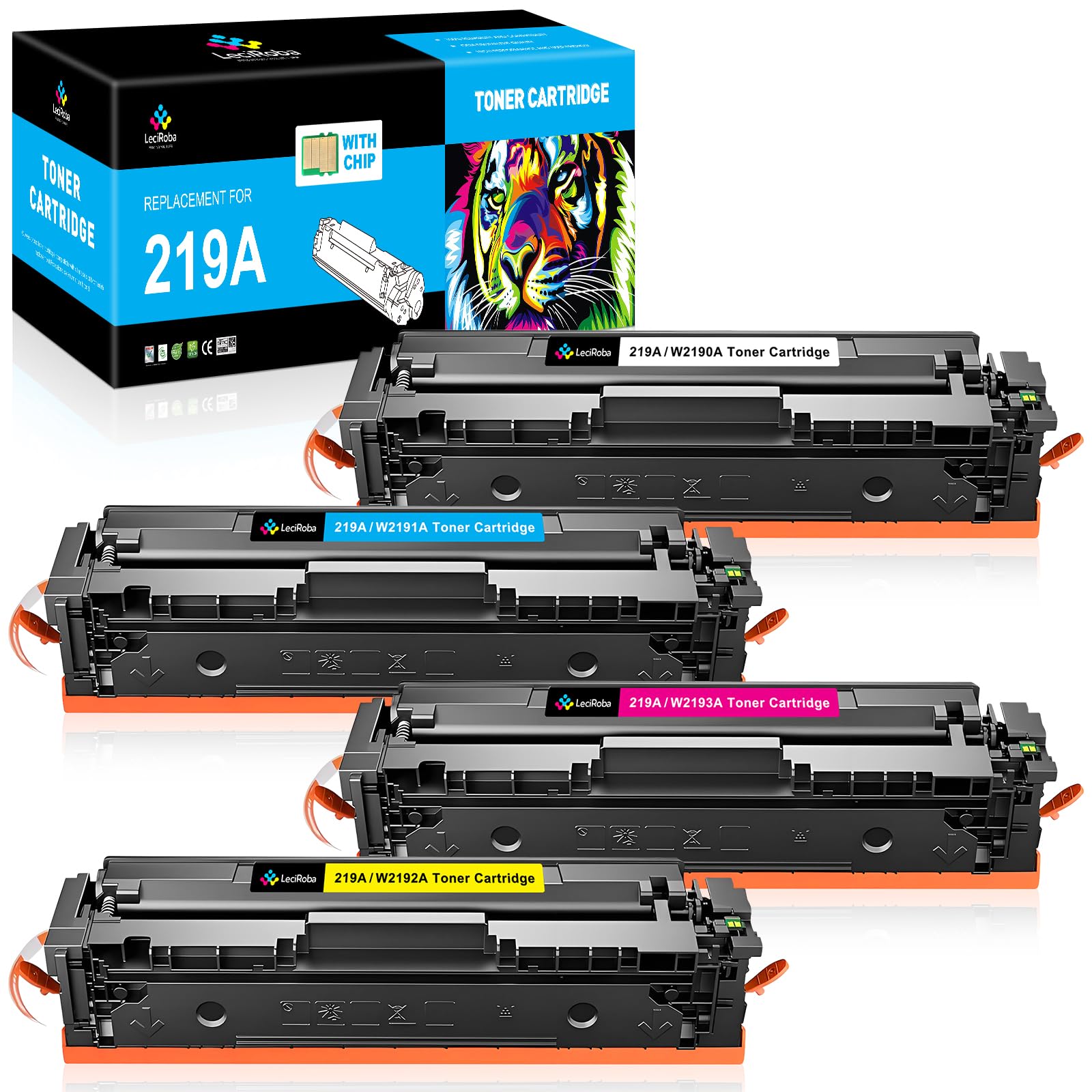 219X 219A FP 3302FDWG Toner: it Chip Kopatible Ersatz für HP Color